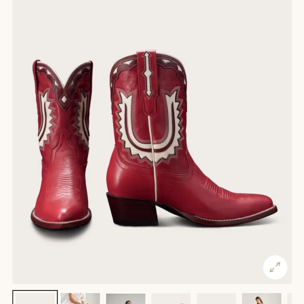 Red Western Cowboy Boots